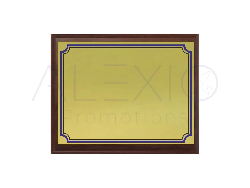 Wooden Plaque Metal Frame – Alexio Promotions
